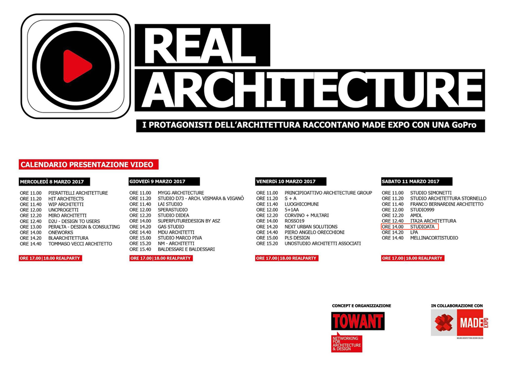 REAL ARCHITECTURE – MADE EXPO