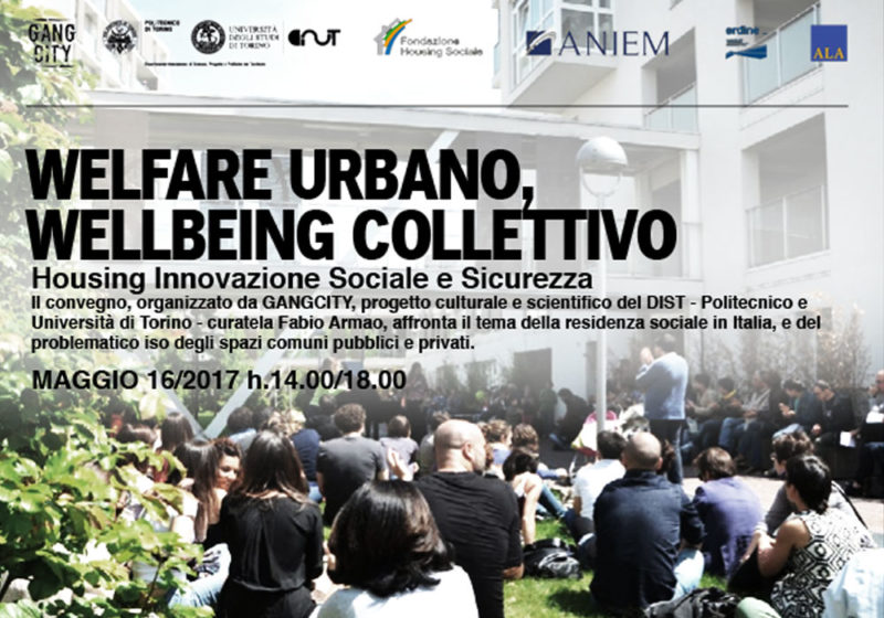 CONFERENZA WELFARE URBANO, WELLBEING COLLETTIVO