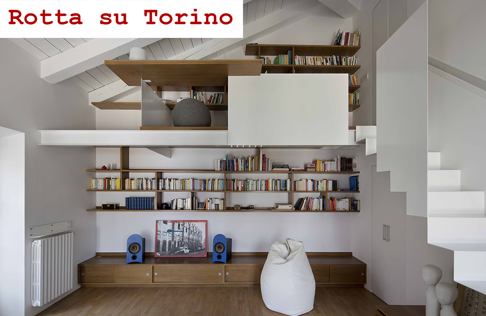 Casa con soppalco su Rotta su Torino