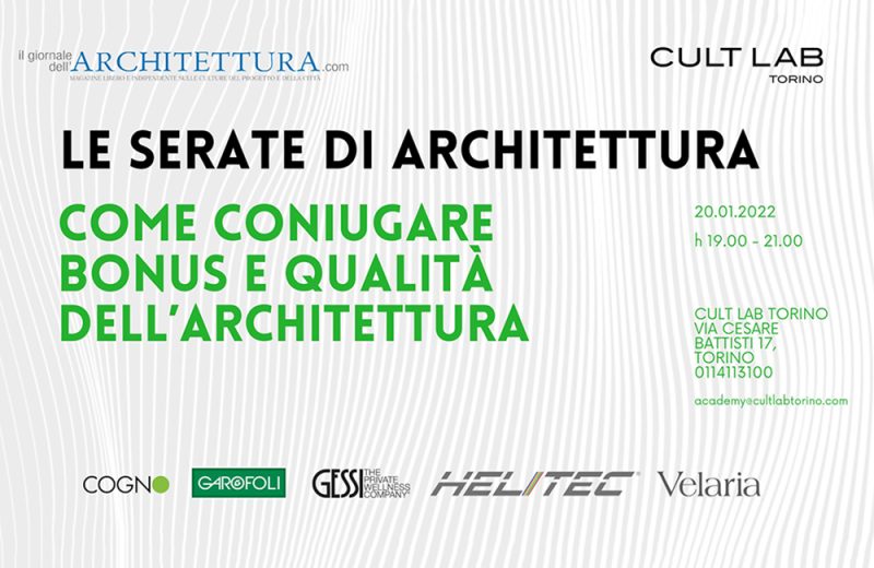 Le serate di architettura